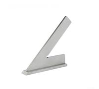 Stainless Steel 45 Degree Square Ruler, DIN875 Metalworking Angle Gauge for Woodworking Layout, Industrial Measuring Instrument with Right Angle Design(120x80mm B)
