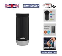 Stainless Steel 470 ml Huron Travel Mug - Double Wall Design for Hot & Cold