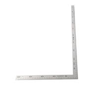 Stainless Steel 500x250mm 90 Degree Right Angle Ruler, Metal Right Angle Ruler Square, Framing Square, Square Ruler, Measurement Square Tool (#02)