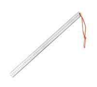 Stainless Steel 50cm Straight Ruler Thickened Measurement Tool Car Mount Defense Inch MM Double Sided Scale Thickened Precisions