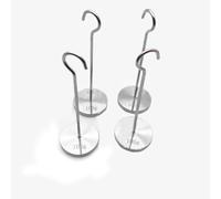 Stainless Steel 50g-5kg Lump Increase Hanging Plate Weight Force Measuring Counterweight With Hook Standard Method(200g)