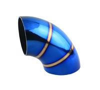 Stainless Steel 51/63mm Curve Pipe With 90/45 Degrees Elbow For Car Exhaust Pipe To Connect Two Muffler Tail Exhaust Tips(51mm 90 degrees)