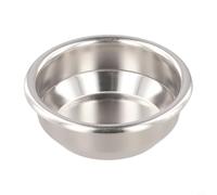 Stainless Steel 58mm Blind Bowl for Espresso Machine Back Flush Procedure Supports Effective Cleaning Between Uses