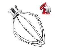 Stainless Steel 6-Wire Whip Attachment for KitchenAid 3.5 Quart Tilt-Head Stand Mixer KSM3311 and KSM3316, Heavy Duty, Dishwasher Safe, 3.5-Qt Whisk Attachment Mixer Accessories