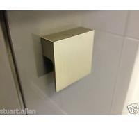 Stainless Steel 60mm Square L Shape Pull Knob Door Handle Free P&P