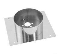 Stainless Steel 60mm Turret Planar Diesel Heater Mounting Plate, Corrosion-Resistant Design for Efficient Air Conditioning and Heating System Installation