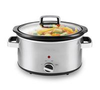 Stainless Steel 7L Slow Cooker Schallen Black One Size