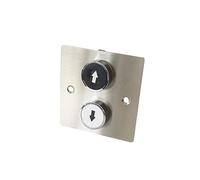Stainless Steel 86 * 86 Panel Concealed Mounted Push Button Switch Power Start Control UP DOWN Arrow NO IDGTTLDF