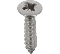 Stainless Steel A4 Countersunk Pozidrive Pan Head Screw 3 mm x 13 mm DIN 7983 Pack of 30