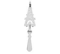 Stainless Steel Absinthe Spoons, 2Pcs Vintage Slotted Spoon for Bar Home (Iron Tower Absinthe Spoon)