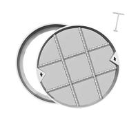 Stainless Steel Access Hatch Cover with Frame Flush Design for Septic Pit and Inspections Waterproof Easy Installation