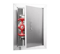 Stainless Steel Access Hatch for Outdoor Kitchen Waterproof and Rustproof Inspection Door with Recessed Handle 45x55cm Ideal for Plumbing Access and Maintenance