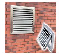 Stainless Steel Access Panel 12x12 with Vent, Drywall Access Panel with Push-Button Switch, Cold Air Return Cover dor Drywall & Ceiling(35x45cm(14x18in))