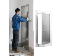 Stainless Steel Access Panel - Drywall Plumbing Inspection Hatch with Handle for Toilet & Hot Tub - Decorative Wall Hole Cover