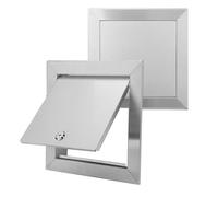 Stainless Steel Access Panel for Drywall CeilingConcealed Service Door with Lock & Keys for Easy Electrical & Plumbing Access Durable Wall Cover Solution