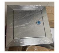 Stainless Steel Access Panel Hatch 35x40cm (14x16in) with Lock - Easy Installation, Secure Inspection Door for Home, Office, and Commercial Use - Durable and Reliable Solution
