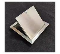 Stainless Steel Access Panel with Lock12x14in Rotating Door for Easy Maintenance & InstallationDurable Lockable Access Hatch for Ceiling & Wall Use