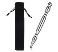 Stainless Steel Acupuncture Pen Point Massage Tool for Muscle Tension Facial Reflexology Tools Manual Acupuncture Pen for Full-Body Deep Tissue Meridian Pain Relief Facial Massage