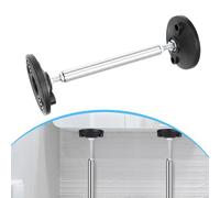 Stainless Steel Adjustable Cabinet Support Rod for Bathroom, Kitchen & TV Cabinets - 300kg Load Capacity, Dual-Thread Height Adjustment (23-37c(Adjustment 30-45CM)