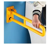 Stainless Steel Adjustable Grab Bars for Elderly Safety FlipUp Toilet & Shower Support Handicap Bathroom Rail 75cm Antislip Grab Bar for Extra Security