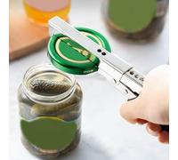 Stainless Steel Adjustable Jar Opener, 18-hole Adjustable Can Opener, Retractable Jar Opener Ranging From 0.5 Inches To 4.3 Inches