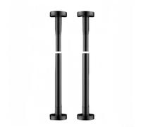 Stainless Steel Adjustable Kitchen Sink Bracket Bottom Installation Support Legs, 30-50cm/50-80cm Height Adjustable Support Rods(50-80CM Black)
