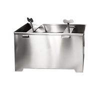 Stainless Steel Adjustable Manual with Drainage Hole Mould for Kitchen - For Commercial Domestic Use Picnic Cooking Cheese Vegetarian Soy Food