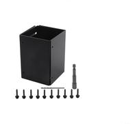 Stainless Steel Adjustable Post Cover for Wooden Posts 3.3-6 Inch Range, Waterproof Rust Resistant Protection from Rain Damage and(A)