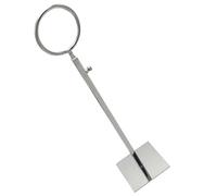 Stainless Steel Adjustable Scarf nizer Rack - Metal Single Ring Holder for Shawls & Ties Display Storage - Ideal for Clothing & Bag Shops