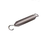 Stainless Steel Adjustable Swivel Hook Extension Heavy Tension Spring(Size:3x22x220)