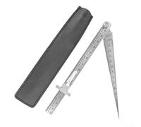 Stainless Steel Adjustable Taper Gauge for, Diameter & Depth Measurement - for CNC, Metalworking & Inspection Gages Tool