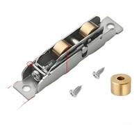 Stainless Steel Adjustable Window Rollers for PVC Doors and for windows | PVC Window Pulley Wheels Stainless Steel Track Gliders Quiet Ball Bearing Sliders