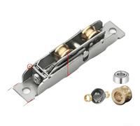 Stainless Steel Adjustable Window Rollers for PVC Doors and for windows | PVC Window Pulley Wheels Stainless Steel Track Gliders Quiet Ball Bearing Sliders