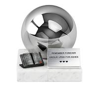 Stainless-Steel Adult Cremation Urn - Perfect Last Resting Place for Loved One, Open Book Design