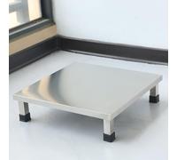 Stainless Steel Air Conditioner Base Risers - Storage Pallet Pad Board Rack Stand for Washer, Fridge, Dryer - Durable and Sturdy Design