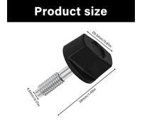 & Stainless Steel Air Filter Knobs Pack of 2 YTH2348 BS790697 Fit for Engine Models 44S977 407000 40H000 40G000 Air Filter Knob
