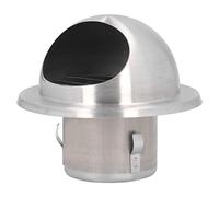 Stainless Steel Air Inlet ,Reusable Round Grille Ventilation Cover Simple Installation 60mm/2 . 4inch High Hardness for Wall Drain