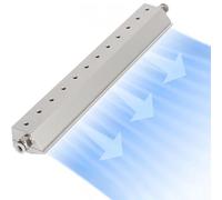 Stainless Steel Air Knife Blower, 1/4" Thread, 0.05mm Gap, for Dust & Water Removal, Wind Curtain, Production Line