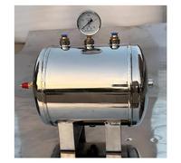 Stainless Steel Air Reservoir Tank for Compressor/Air Pump, High Pressure Air Buffer Tank with Mounting Kit, Horizontal Air Storage Bladder Containers