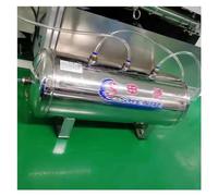 Stainless Steel Air Reservoir Tank for Compressor/Air Pump, High Pressure Air Buffer Tank with Mounting Kit, Horizontal Air Storage Bladder Containers