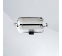Stainless Steel Air Reservoir Tank for Factory, Professional High Pressure Air Compressor Reservoir Tanks, for Auto Repair Industry/Food Industry/Biopharmaceuticals(0.5L/0.1Gal (Style A))