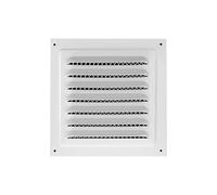 Stainless Steel Air Vent Cover Grille with Mesh Screen Durables Ventilation Ducting for Kitchen Bathroom Office Ceiling Louvered Grille Wall Vent