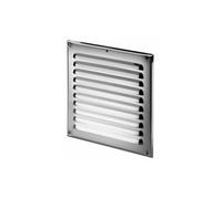 Stainless Steel Air Vent Grille 165mm x 165mm Metal Ventilation Cover