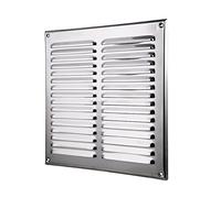 Stainless Steel Air Vent Grille 295mm x 295mm Anti-Insect Mesh Ventilation Cover
