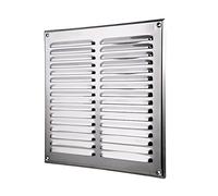 Stainless Steel Air Vent Grille 295mm x 295mm Ducting Ventilation Cover