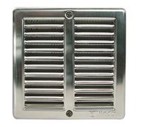Stainless Steel Air Vent Grille Cover 150x150 (6x6") Ventilation Grill Cover