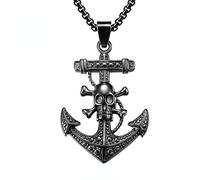 Stainless Steel Anchor Pendant for Men Pirates Pirate Anchor Trip in The Caribbean Pirate Tripper Gift Gift
