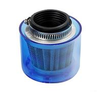 Stainless steel and ABS air filter for ATV with 38mm and 35mm straight and oblique mouth sizes, designed to enhance airflow and protect engine from dust particles (35mm straight mouth)