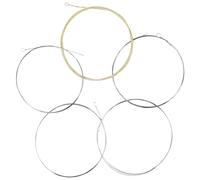 Stainless Steel and Bronze Wound Banjo Strings 5 String Banjo Strings Rust Coated Beginners Practice Stainless Steel and Bronze Winding