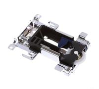 Stainless Steel And PVC Sliding Door Roller For Wooden Wardrobe Doors Engineered For Load Capacity Up To 30 Kilograms On Floor Tracks(Lower wheel)